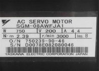 Yaskawa New InsB AC SERVO MOTOR Ins B  2.6A  750W SGM-08AWFJA1 Made in Japna