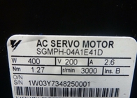 YASKAWA SGMPH-04AAA41D AC Servo Motors 200V  400W  Incremental Encoder