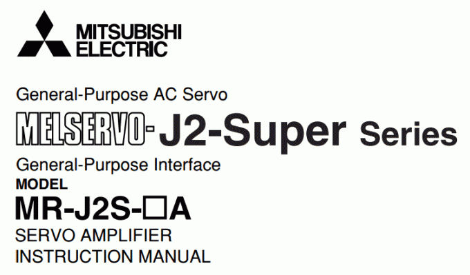ACH200-230V 50Hz 55W AC Servo Drive , Mitsubishi Electric Drives MR-J2M-P8B MRJ2MP8B 0