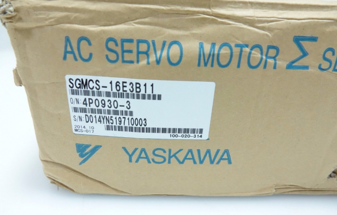 Industrial  Yaskawa 335W 200V 3.3AAC SGMCS Direct Drive Motor SGMCS-16E3B11 0