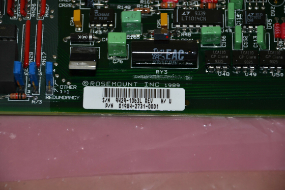 01984-2731-0001 EMERSON PCB CONTROL BOARD TEMPERATURE INPUT FIC RS3