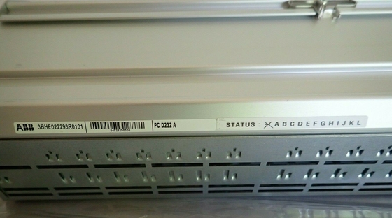 3BHE022293R0101 PC D232 Communications I/O Module,new original, -10 to +10 VDC high level voltage.