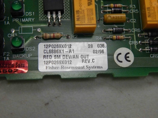 CL6886X1-A1 12P0269X012  EMERSON Analog Term Panel PLCs/Machine Control