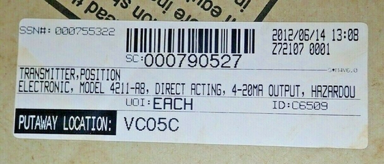 4211 4200-305-24467 new original, Electronic Position Transmitter 30V-DC, brand of Fisher .