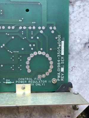 01984-3505-0001 FISHER PCB Control File Power Regulator II CARD 5V PC Board PLC