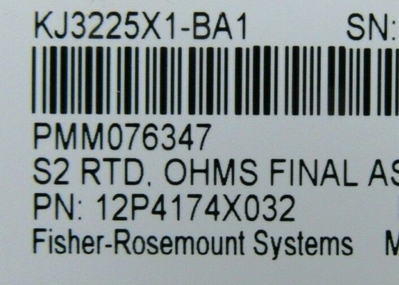 Emerson  KJ3225X1-BA1 Analog Input Card Channel To Channel And System 24 VDC