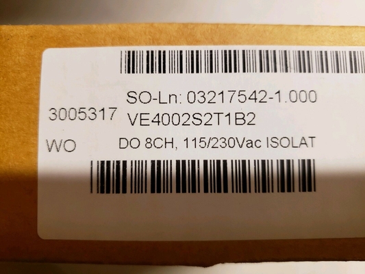 Emerson VE4002S2T1B2 OUTPUT MODULE DISCRETE 8CHANNEL 115/230 VAC FUSED