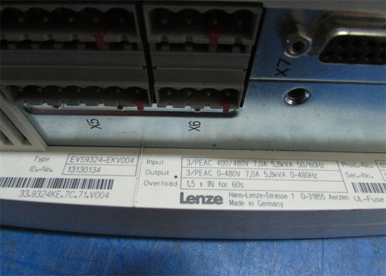 Lenze EVS9324-EKV004 SERVO CONTROLLER 9300 SERIES 400/480 VAC 3.0 KW (4 HP)