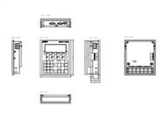 6V6641-0BA11-0AX1 SIEMENS OPERATOR PANEL OP 77A LC DISPLAY BACKLIT, 4.5 DISPLAY