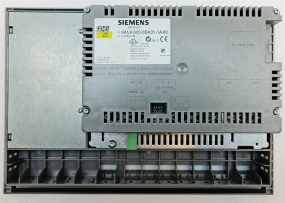 6AV6643-0BA01-1AX0 SIEMENS OP 277 6 OPERATOR PANEL 5.7 TFT DISPLAY 4 MB