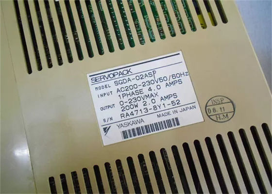 Yaskawa SGDA-02ASP AC Servo Amplifier 230V New In Original Box