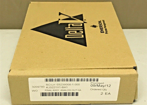 Emerson KJ3221x1-BA1 VE4005S2B1 New Deltav Analog Output Card