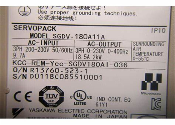 Yaskawa SGDV-180A15A Sigma 5 AC Servo Amplifier 200V 2000W Three Phase