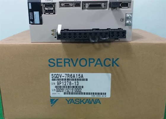 Yaskawa SGDV-7R6A15A Sigma 5 200V SGDV Mechatrolink II Servo Amplifier 1KW 3PH 230V