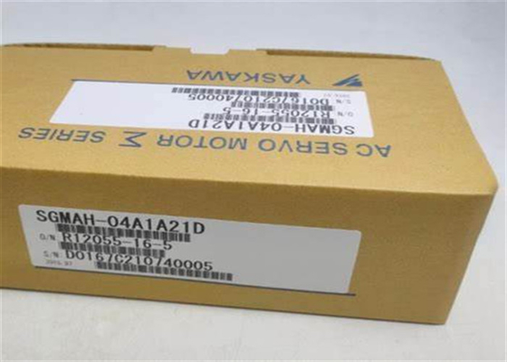 Yaskawa SGMAH-04A1A21D AC Servo Motor Straight Shaft 400W 230V AC