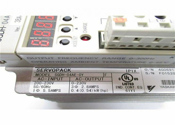Yaskawa  SGDH-04AE-OY AC Servo Drive SIGMA-II Servopack 1 PHASE 3A