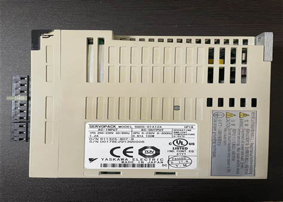 Yaskawa SGDS-01A12A SIGMA 3 DRIVES SERVO AMPLIFIER 1 PHASE 1.2A 200V 100W
