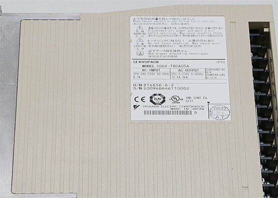 Yaskawa SGDV-180A05A SGDV Drives AC Servo SGDV Sigma V 2kW 200VAC 3Phase