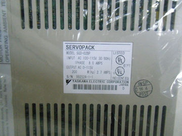 AC100-115v 50/60Hz 1 Phase Industrial Servo Drives YASKAWA Servopack SGD 02BP