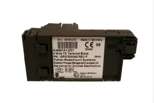 Emerson DeltaV KJ4001X1-BA1 12P0679X022 2 Slot Carrier Redundant Power Supply Module