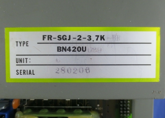 Mitsubishi FR-SGJ-2-3.7K-BR Drives-AC Spindle Overview 200V 3.7kW Standard Series