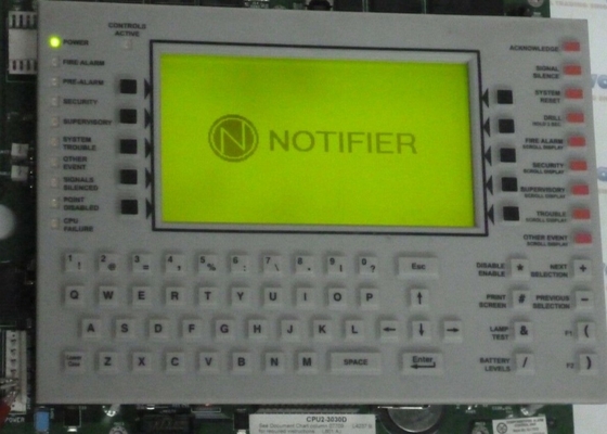 CPU-3030D Fire Alarm Control Panel 1-10 Signaling Line Circuits Honeywell