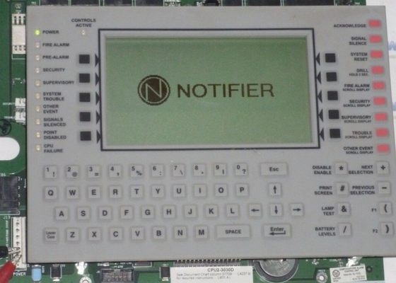 CPU-3030D Fire Alarm Control Panel 1-10 Signaling Line Circuits Honeywell