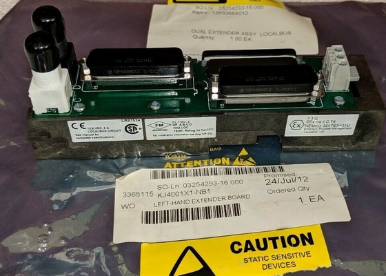 EMERSON KJ4001X1-NB1 Cable Extender Dual Left Extender 8 Amp 12.6 VDC Localbus
