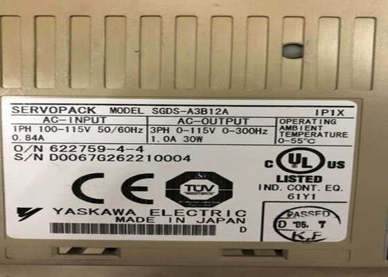 Yaskawa 0.03W Servo Drives SGDS-A3B12A Brand New Original Box