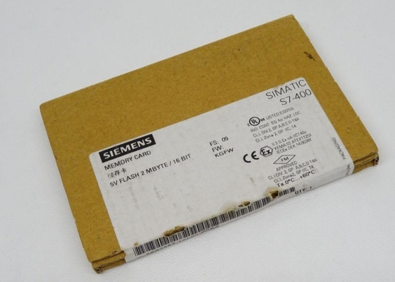 Siemens 6ES7952-1KL00-0AA0 Memory Card 5V Flash EPROM 2 Mbyte 16 Bit For S7-400