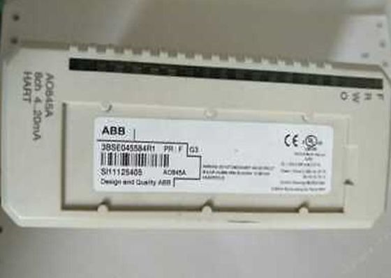 ABB AO845 AS800 Digital I O Module 3BSE045584R1 S/R HART 8ch Analog Output Module