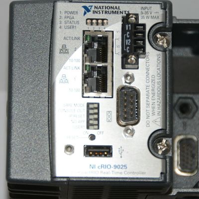 National Instruments  CRIO-9025  CompactRIO Controller 800 MHz Freescale MPC8377