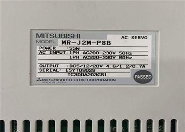 ACH200-230V 50Hz 55W AC Servo Drive , Mitsubishi Electric Drives MR-J2M-P8B MRJ2MP8B