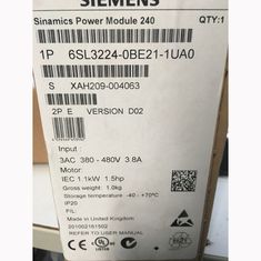 6SL3224-0BE21-1UA0 SIEMENS SINAMICS G120 Inverter 3AC 380-480V 1.1KW