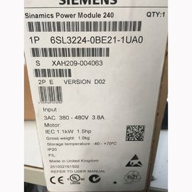 SIEMENS SINAMICS G120 Inverter 3AC 380-480V 1.1KW 6SL3224-0BE21-1UA0
