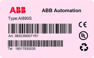 ABB S800 I / O Module AI 890 Analog Input AI890 3BSC690071R1 New factory sealed