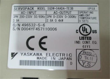 Industrial  Electric Servo Drive Yaskawa AC Servopack 0.4KW SGDM-04ADA-TE3B New in box