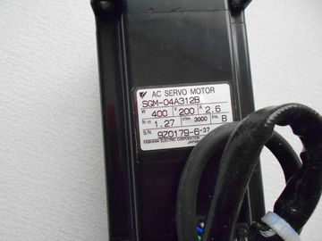 New Yaskawa Electric  400W 3000r/min  2.6A AC SERVO MOTOR SIGMA1 SGM-04A312B
