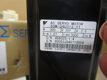 New in box Yaskawa Industrial Electric  Ac Servo Motor 200V 400W SGM-04U312-Y1