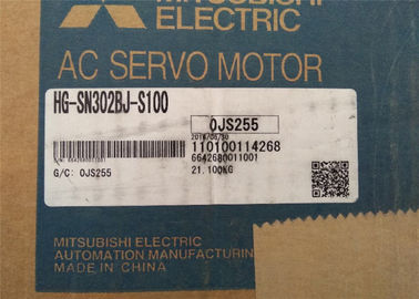 HG-SN302BJ-S100 2000 R/Min 3.0 KW Mitsubishi Industrial  Servo Motor 208-230 / 240 V