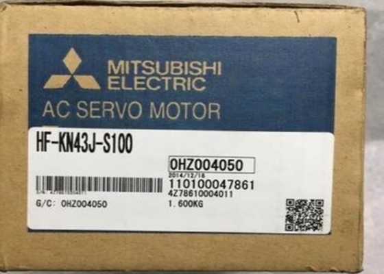 Mitsubishi 400W Industrial Servo Motor HF-KN43J-S100 Input 3AC 101V 2.7A 3000R/MIN NEW