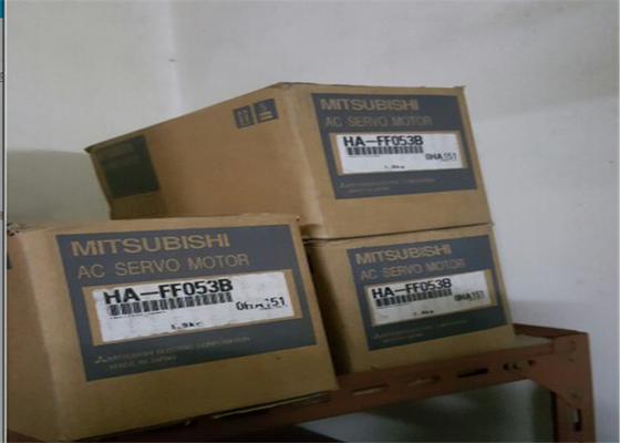 Mitsubishi 50W Industrial AC SERVO MOTOR HA-FF053B High Power 3000r/min NEW ORIGINAL