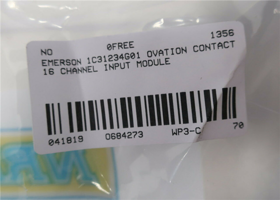 1C31234G01  PLC Input  Module Emerson Westinghouse analog input output module