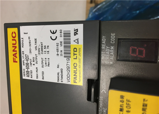 A06B-6096-H207 Fanuc Servo Amplifier Drives 2 AXIS 12.5/18.7AMP 230V 8.5KW