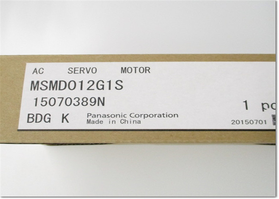 Panasonic MSMD012G1S Industrial Servo Motor MINAS A5 A4 Servo 100W