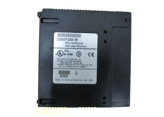 GE FANUC IC693CPU360 , single slot CPU module , Series 90/30 PLC system