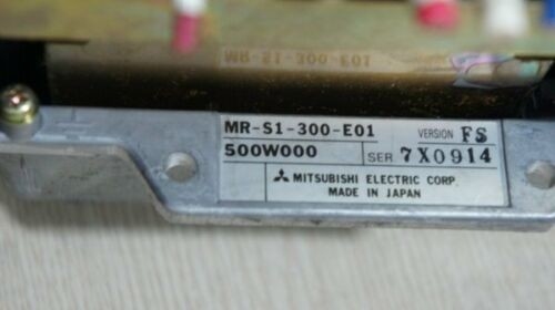Mitsubishi MR-S1-300-E01 Servo Drive Amplifier AC Servo Control CNC