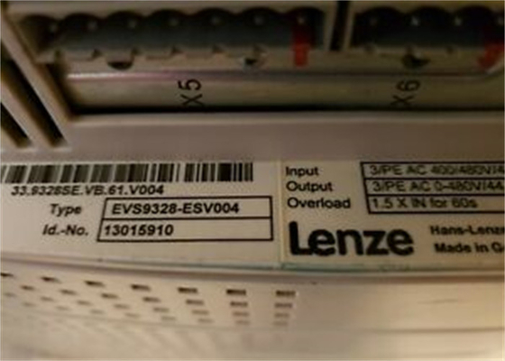 Lenze EVS9328-ESV004 Servo Controller 9300 Series 400/480 VAC 22-30 KW 29.5-40.2 HP