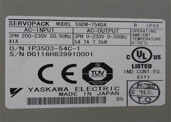 SGDM-75ADA Yaskawa Industry Servo Drives Brand New In Original