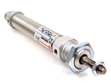 High Strength Industrial Servo Drives ISO 6432 With Double Crimped End Cap